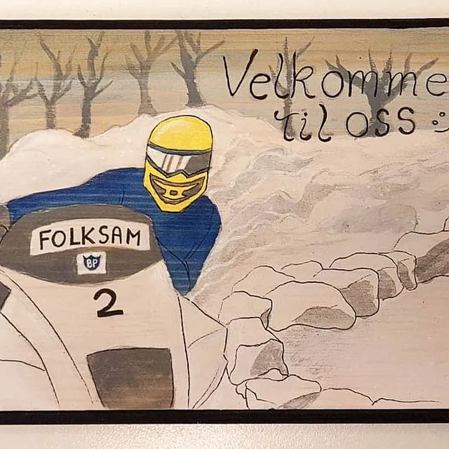 Dørskilt (Laget for kunde)